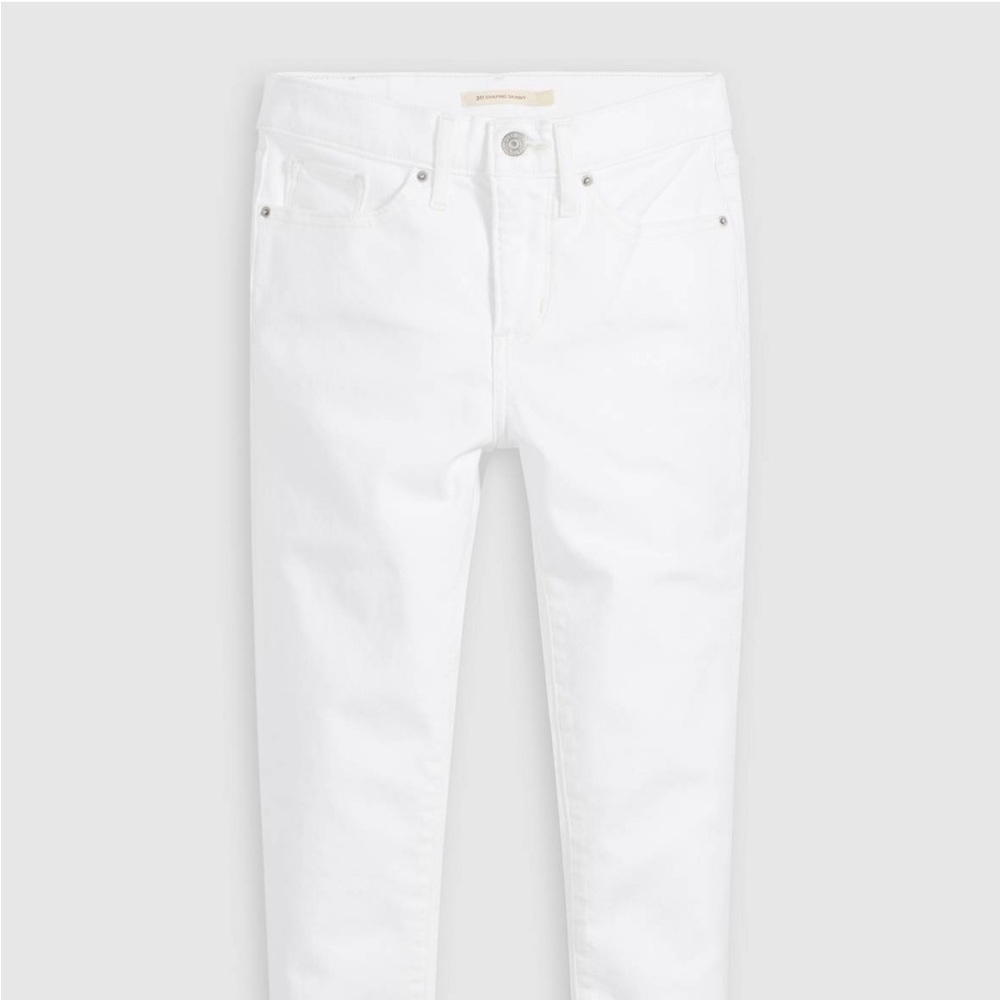 White Shaping Skinny Jeans